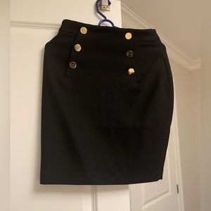 Women’s zip up business skirt